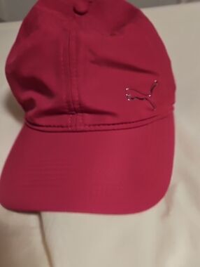 Puma Womens Bright Pink Sport Cap